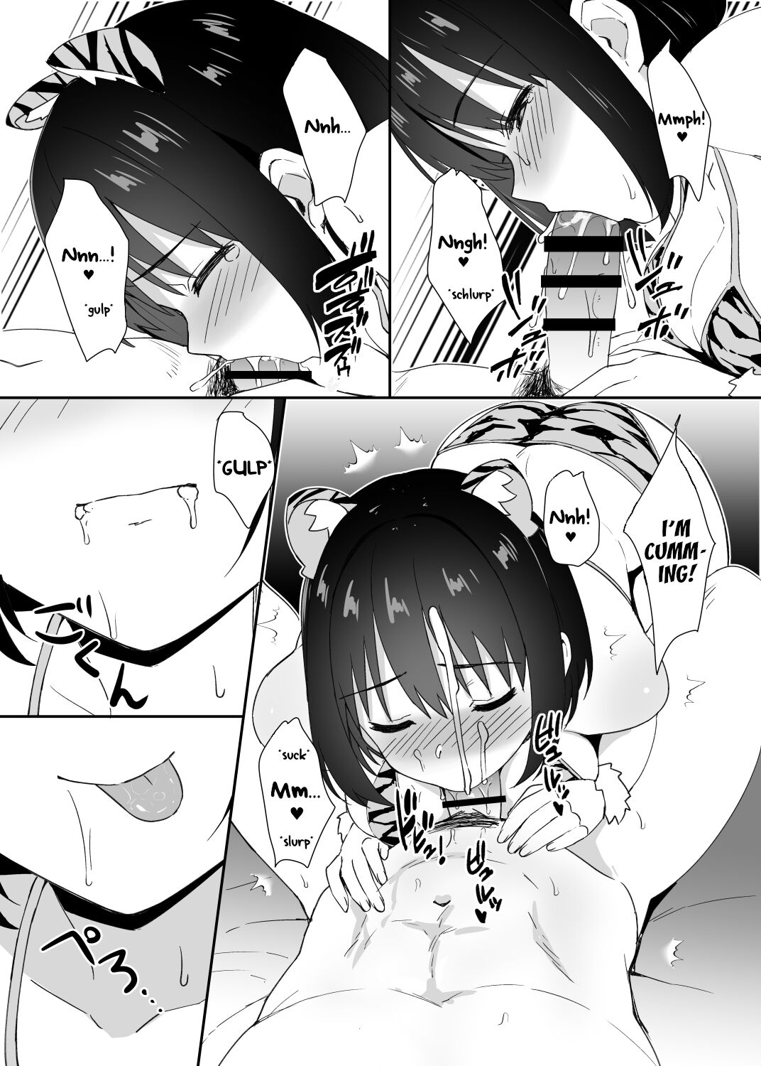 [Iorigumi (Tokita Arumi)] Imasara dakedo Kako-san ni Toragara Bikini o Kite Moratta. | It's a Little Late for New Year's, But I Finally Got Kako to Wear a Tiger-Print Bikini. (THE IDOLM@STER CINDERELLA GIRLS) [English] [ShinyTL] [Digital] image number 7