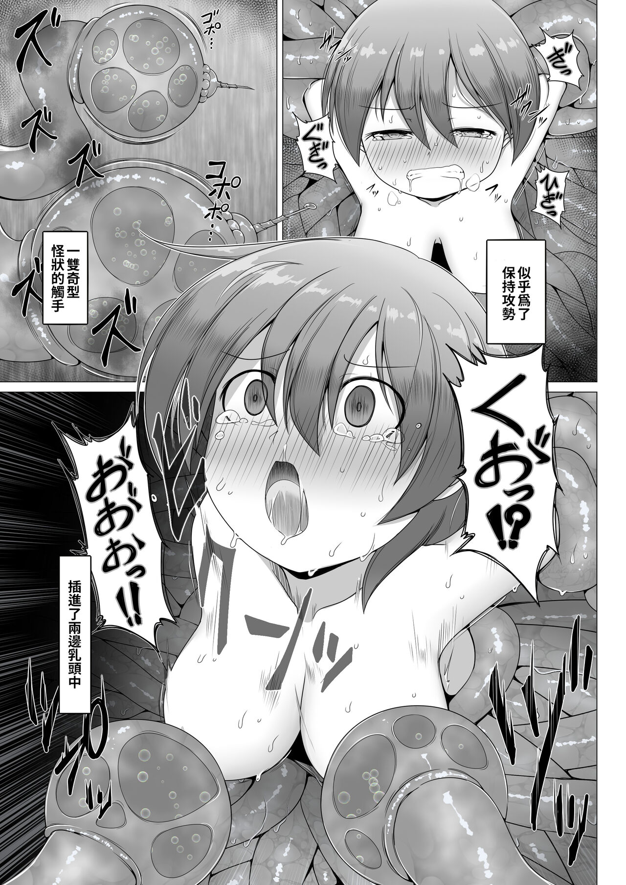 [Fukakutei Kuukan (aruva)] Chounyuu no Ori | 超乳籠牢 [Chinese][巨乳星人個人漢化] image number 13