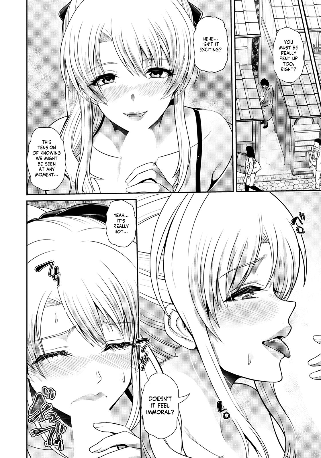 [Toba Yuga] Tsuyageshiki ~Hajimete no Roshutsu wa Soushun ni~ | A Luscious Scenery ~Her First Exposure in the Spring~ (COMIC ANGEL Club 2023-04) [English] [Shiromaru] [Digital] изображение № 8