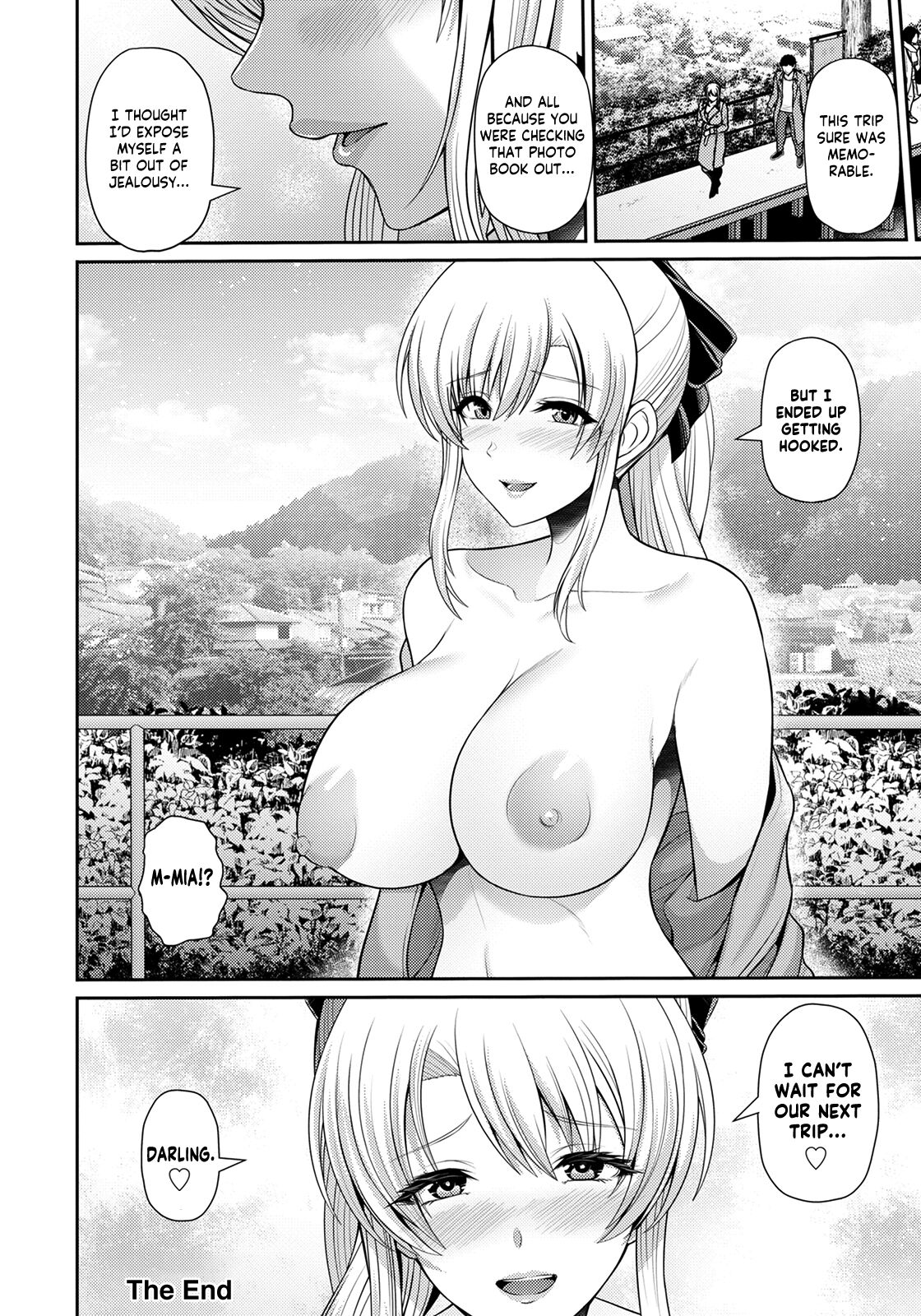 [Toba Yuga] Tsuyageshiki ~Hajimete no Roshutsu wa Soushun ni~ | A Luscious Scenery ~Her First Exposure in the Spring~ (COMIC ANGEL Club 2023-04) [English] [Shiromaru] [Digital] изображение № 20