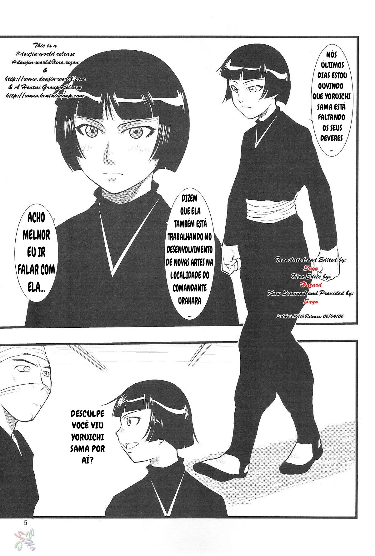 [Great.Dadan (Seijirou Kagechika)] Yoruichi Nyan to Soi Fon no Hon (Bleach) [Portuguese-BR] 画像番号 4