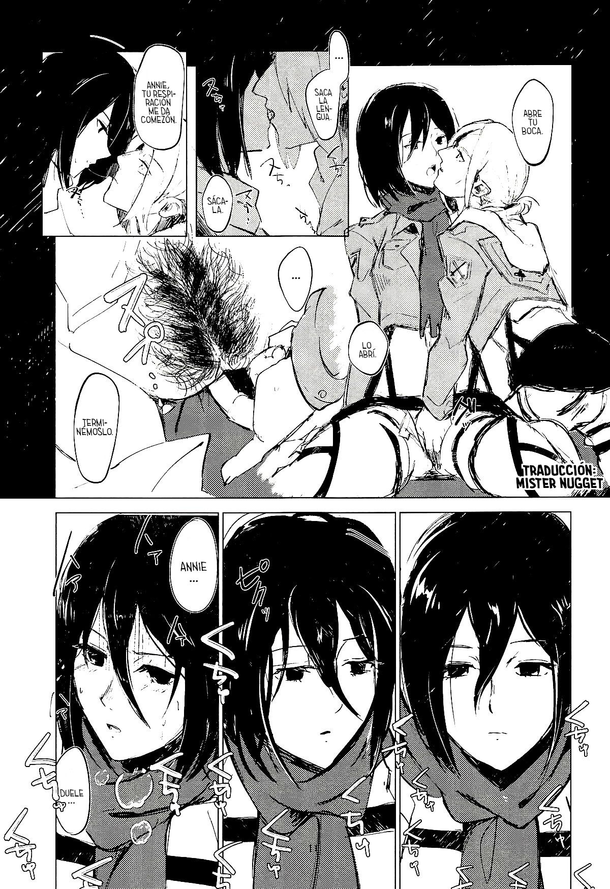 (Dai 15 Kai Hekigai Chousa Haku) [PHENOMENA (Dai Pippy)] Guinea Pig | Conejillas de indias (Shingeki no Kyojin) [Spanish] [Mister Nugget] 10eme image