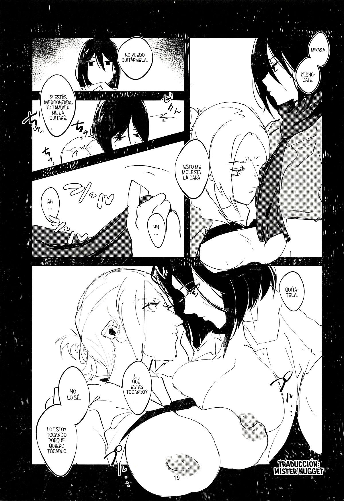 (Dai 15 Kai Hekigai Chousa Haku) [PHENOMENA (Dai Pippy)] Guinea Pig | Conejillas de indias (Shingeki no Kyojin) [Spanish] [Mister Nugget] 18eme image