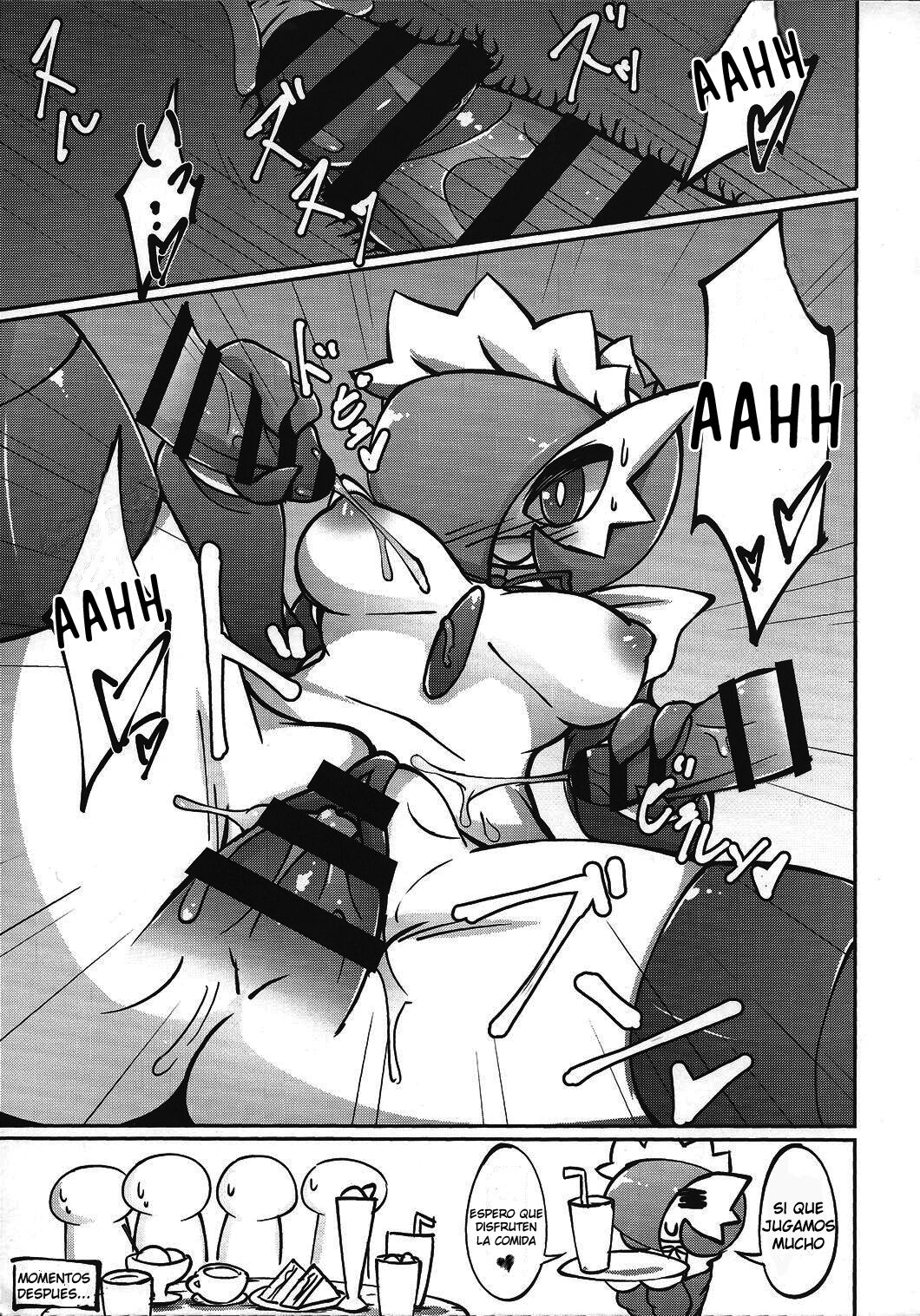 (C90) [Metallic Steel (Ikanomaru)] Suteki na Maid-san no Ura Menu (Pokémon) [Spanish] [olimpo no fansub (Remaster)] image number 21