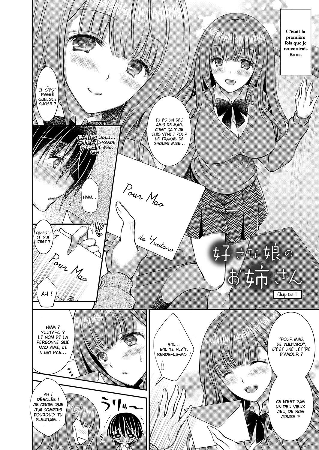 [Oreiro] Suki na Ko no Onee-san | La grande sœur de la fille que j'aime Ch1 [French] [O-S] [Digital] image number 4