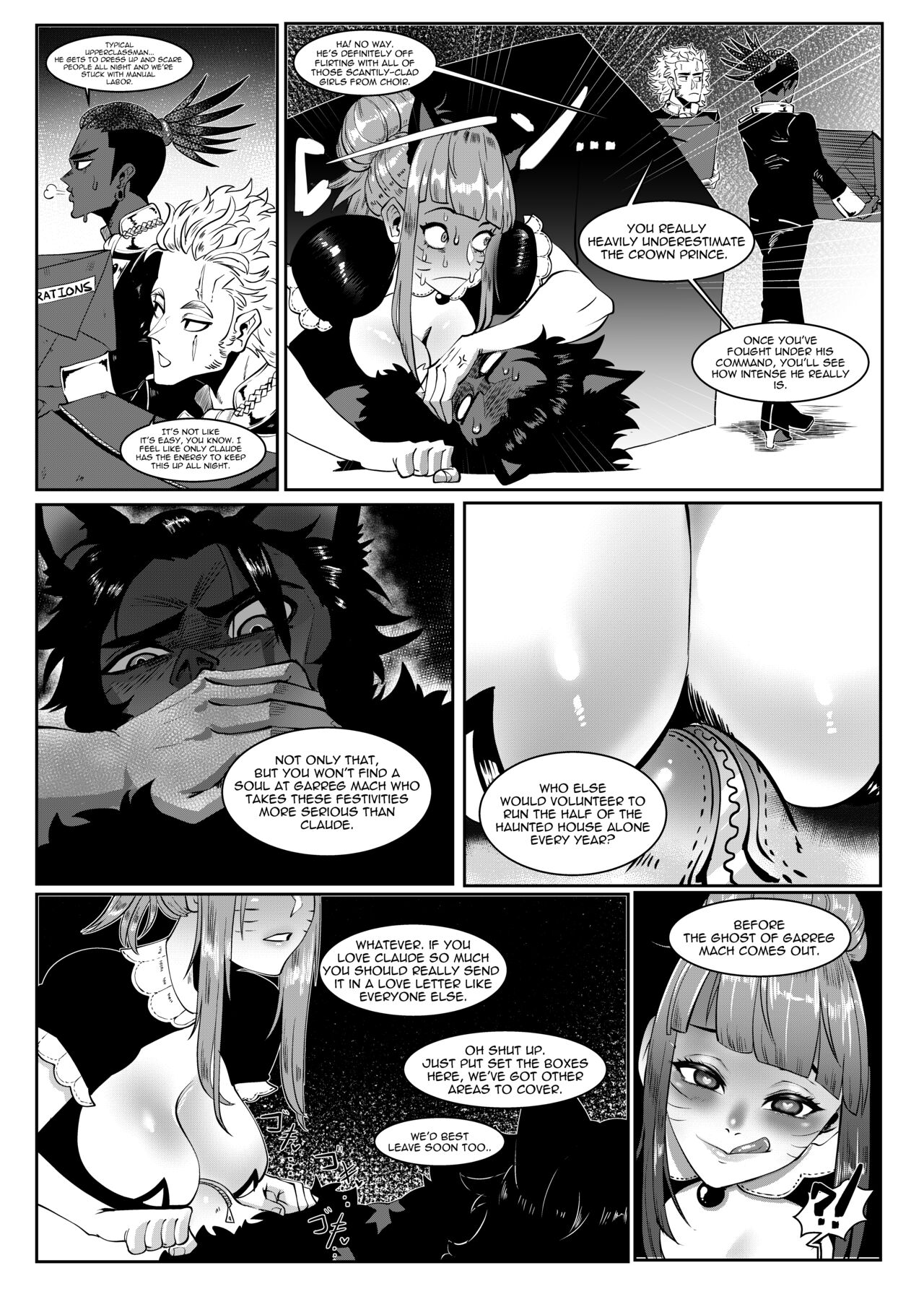 [KINJERO] Haunting at Garreg Mach (Fire Emblem: 3 Houses) image number 4