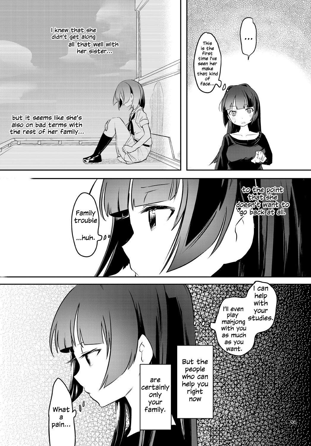 [pm02_00 (Wakadori Nikomi)] Teru to Kyuujitsu | Teru and Her Break (Saki) [English] [Uselessbian Translations] Bildnummer 6