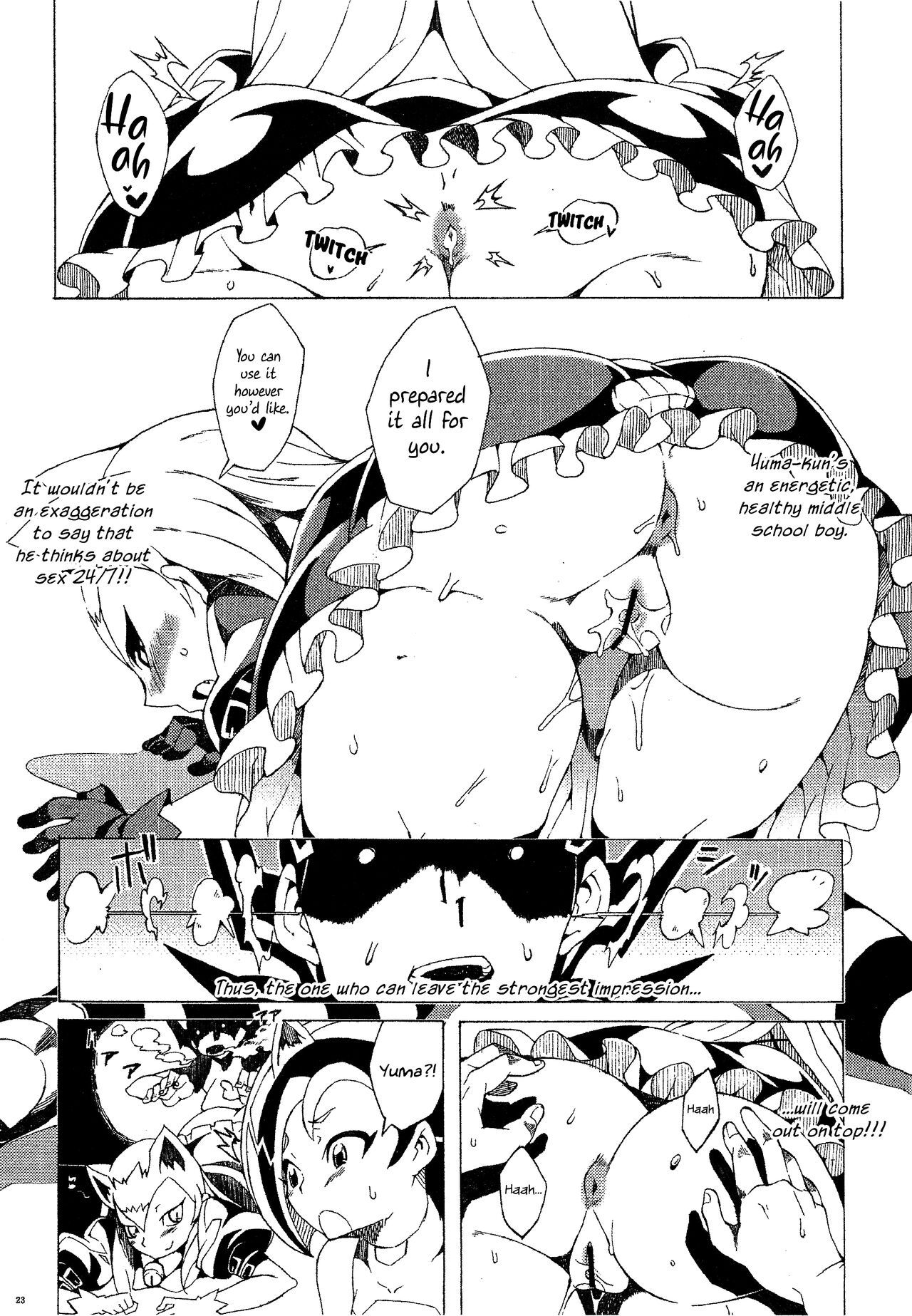 (C81) [PilotStar (Iso Nogi)] Konekoto XYZ!! (Yu-Gi-Oh! ZEXAL) [English] {Hennojin} 22eme image