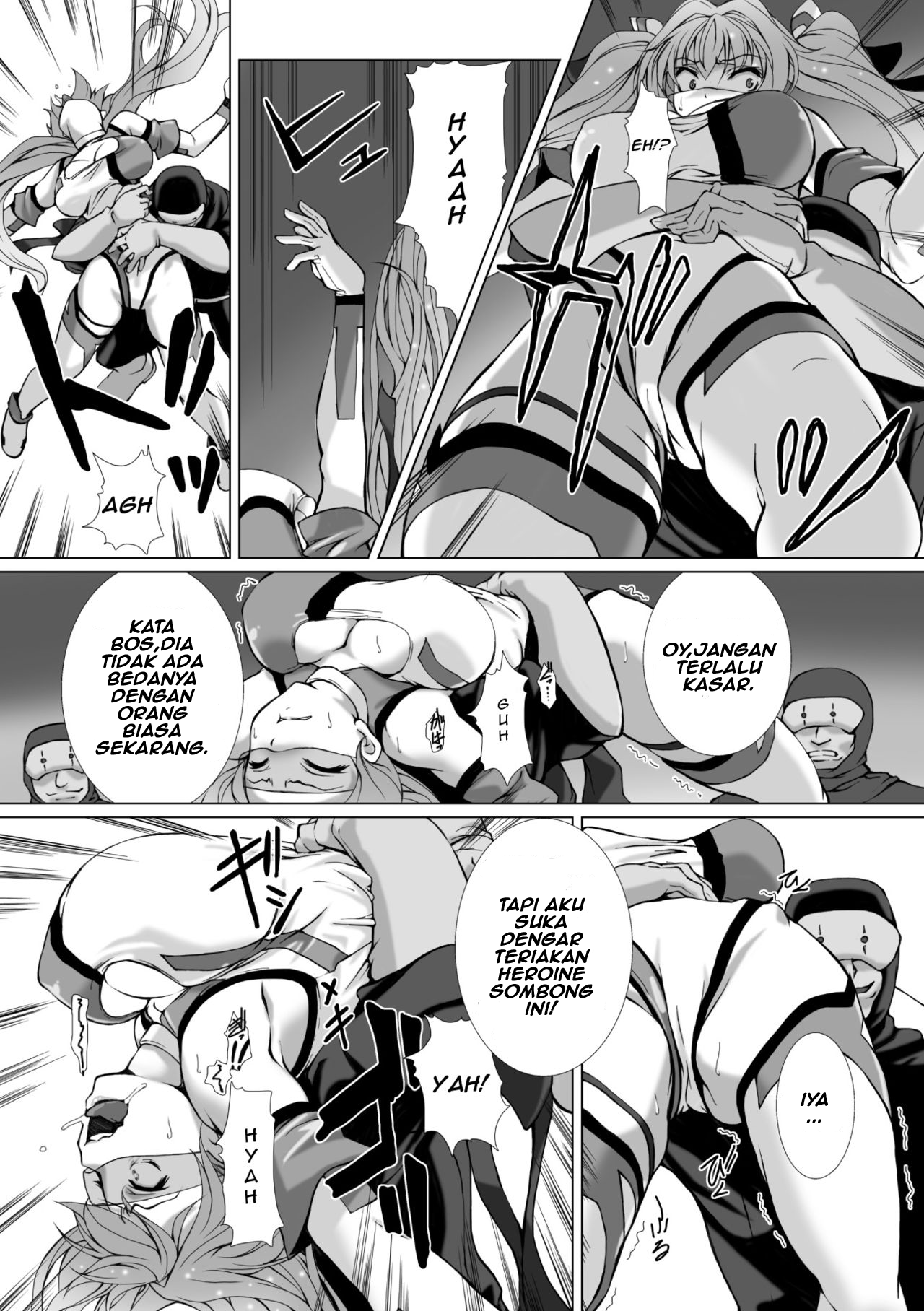 [Takahama Tarou] Hengen Souki Shine Mirage THE COMIC EPISODE1 (Seigi no Heroine Kangoku File Vol. 1) [Indonesian] [Kuroasu Translation] [Digital] imagen número 5