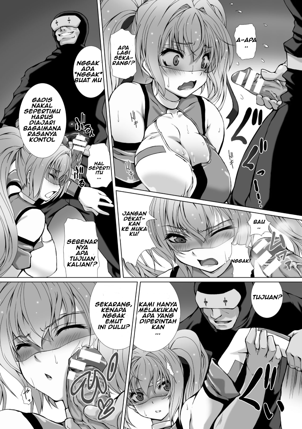 [Takahama Tarou] Hengen Souki Shine Mirage THE COMIC EPISODE1 (Seigi no Heroine Kangoku File Vol. 1) [Indonesian] [Kuroasu Translation] [Digital] imagen número 12