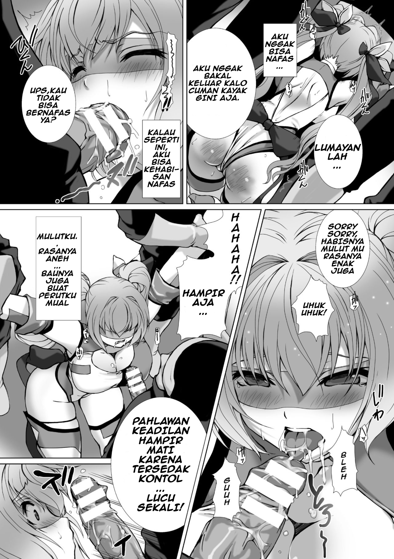 [Takahama Tarou] Hengen Souki Shine Mirage THE COMIC EPISODE1 (Seigi no Heroine Kangoku File Vol. 1) [Indonesian] [Kuroasu Translation] [Digital] imagen número 14