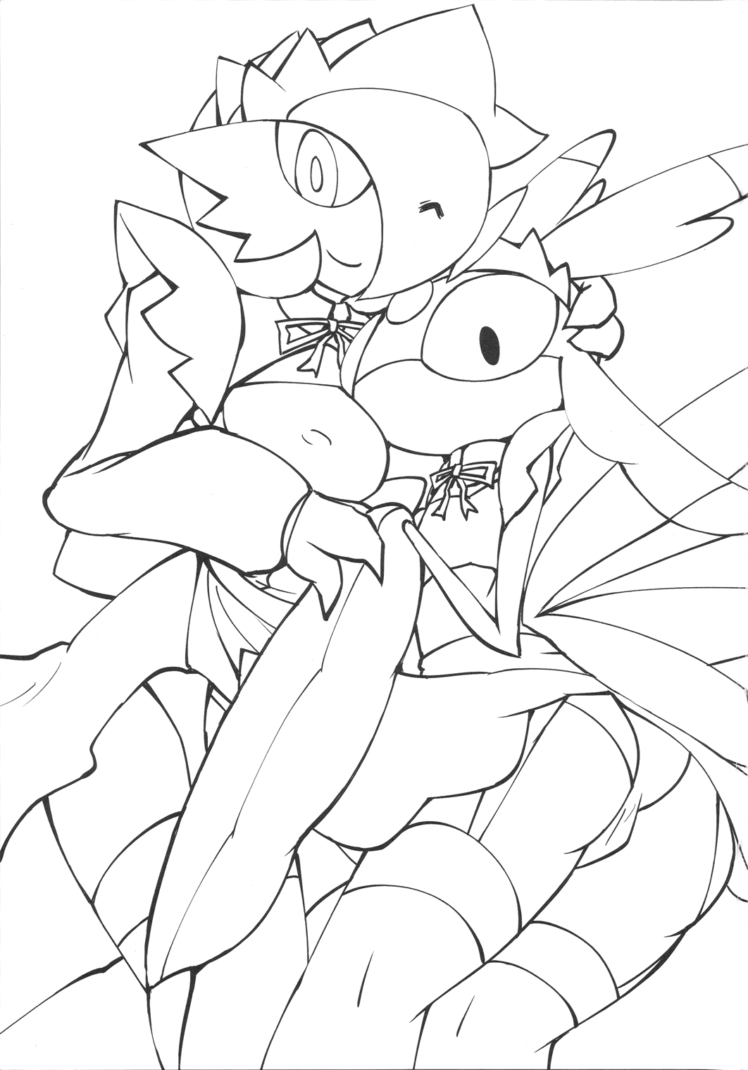 (C91) [Metallic Steel (Ikanomaru)] Maid-san to Hanakamakiri-san no Ongaeshi (Pokémon) [Spanish] [olimpo no fansub (Remaster)] image number 3