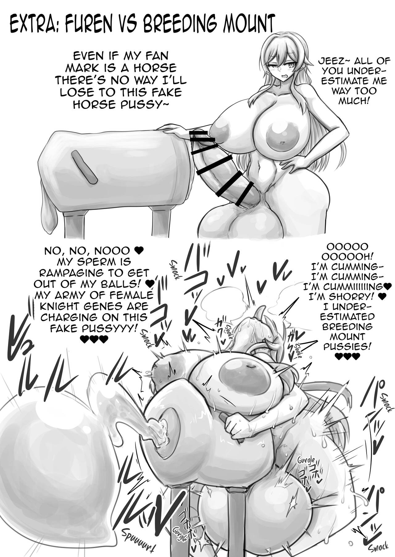 [Nizikuroryu] Show the female knight's ejaculation!! [Digital](English)(Harasho Project) 이미지 번호 16