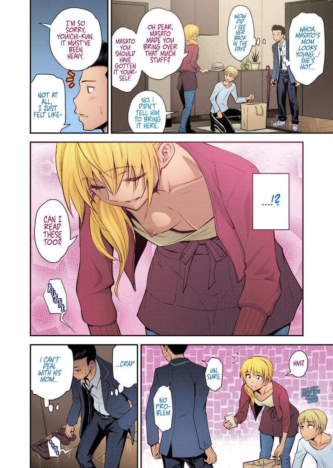 [Aoki Kanji] Doukyuusei no Wakai Haha | My Classmate's Young Mom (Web Manga Bangaichi Vol. 1) [English] [fraudia] [Colorized] 이미지 번호 2