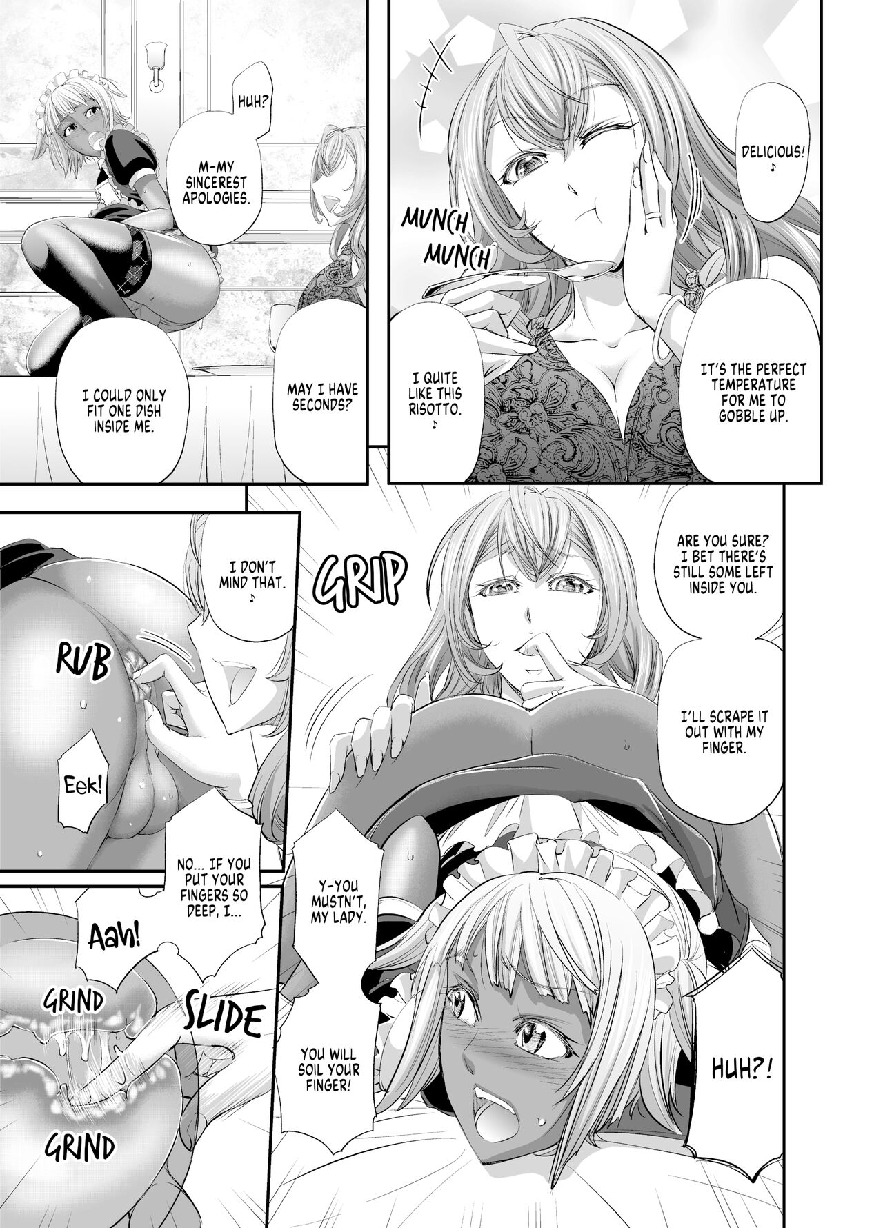 [No Such Agency (Kikuichi Monji)] Kyuujyougaruyuu Aigan Maid no Shitsukekata | Kujo-style Maid Discipline [English] [Decensored] image number 6