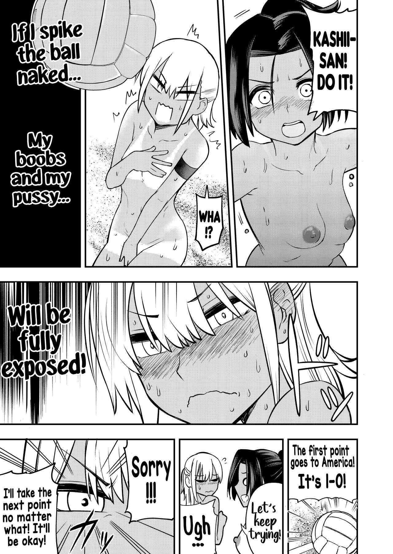 [Sochiin Shounen Gasshoudan] Nudist Beach Volleyball [English] image number 13