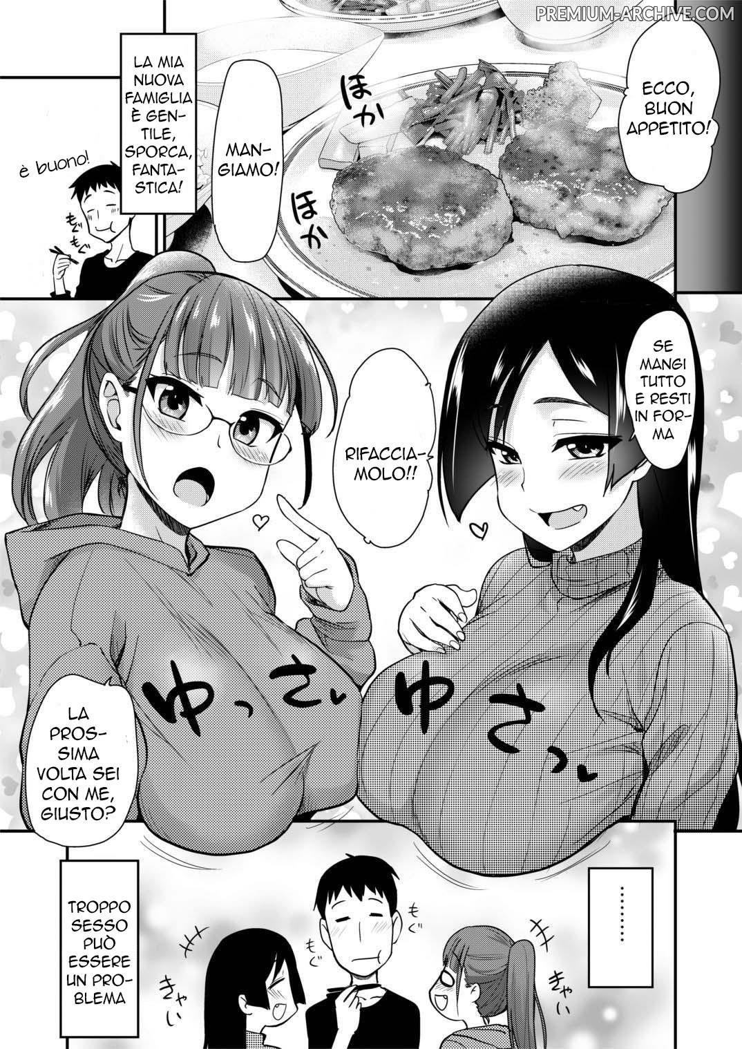 [Shin Hijiridou Honpo (Hijiri Tsukasa)] Onee-chan to, Mama to, Ofuro ni Hairo | Strane Tradizioni [Italian] [Digital] image number 37