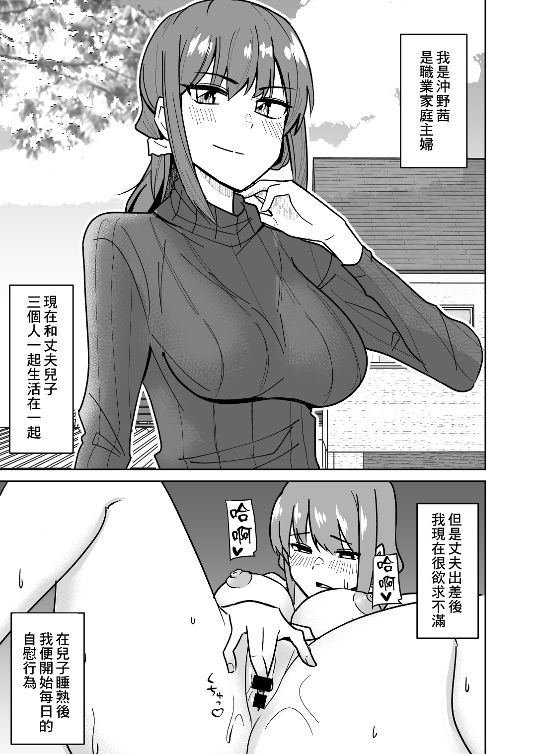 [敷布団カバー] 友達の母親を本気で寝取る話[中国翻译] 图片编号 2