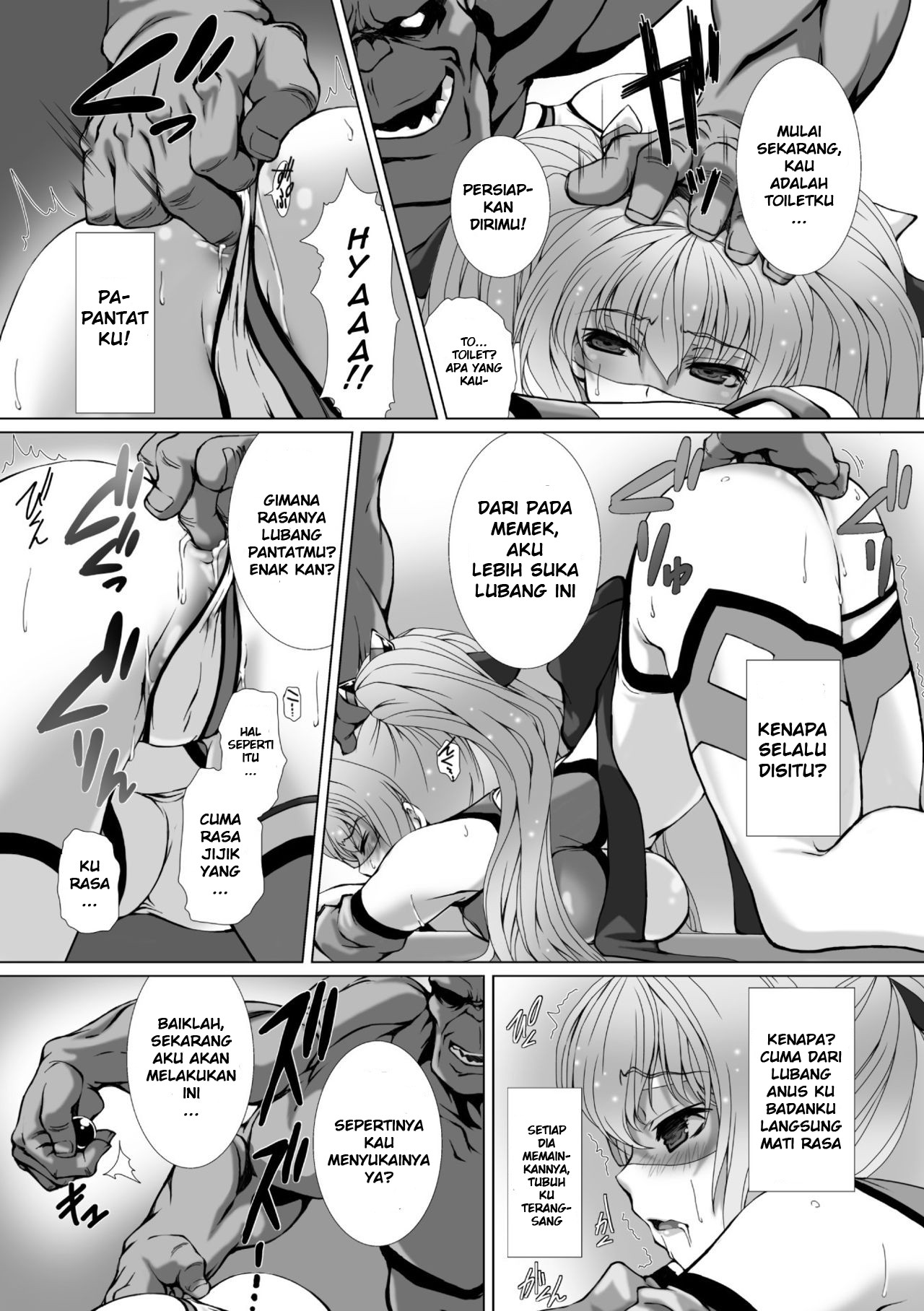 [Takahama Tarou] Hengen Souki Shine Mirage THE COMIC EPISODE 2 (Seigi no Heroine Kangoku File Vol. 3) [Indonesian][Kuroasu Translation][Digital] numero di immagine  9