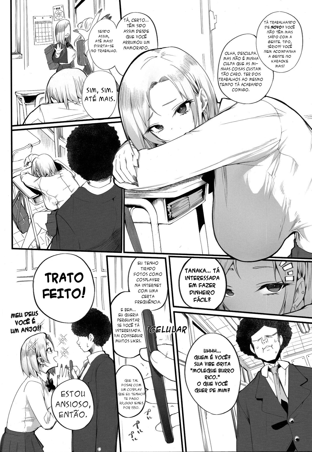 (C101) [Armadillo (Renji)] Kinsae Hareba Cosplay demo Hamete mo Kureru Gal o Te ni Iremashita | Found Myself a Gyaru That's Down to Cosplay and Even Fuck For Money [Portuguese] 画像番号 6