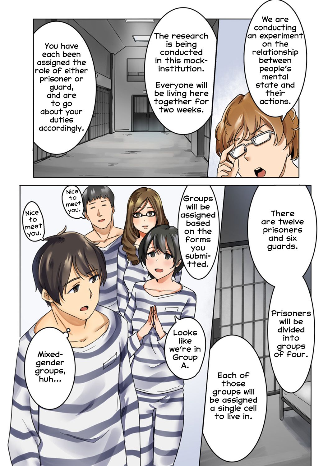 [Wakamatsu] Kangoku Zemi Kanshu ni Zettai Fukujuu o Shiirarete... Ch.1 (COMIC Ananga Ranga Vol. 44) [English] [Erozbischof] 画像番号 5