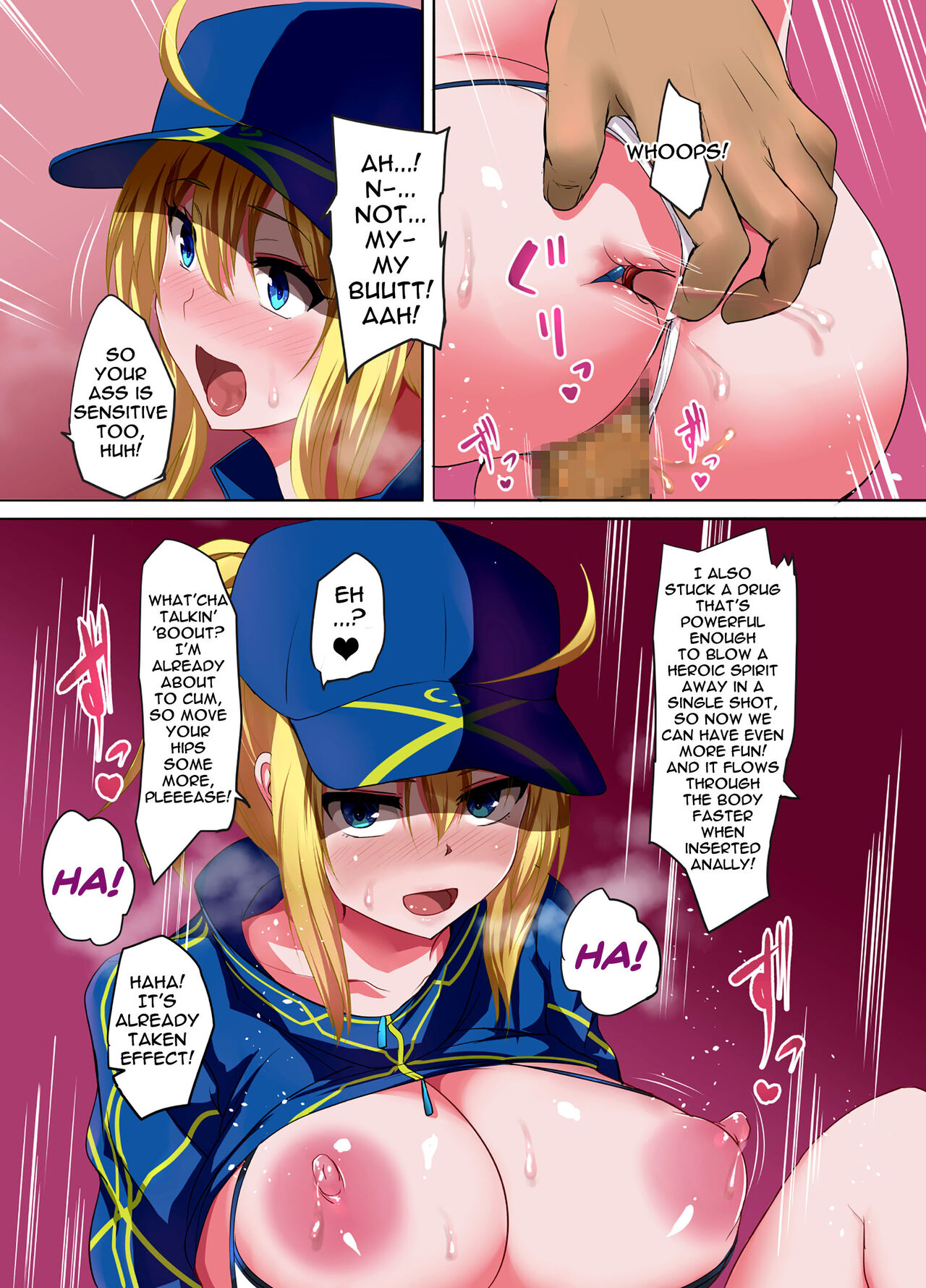 [Otajai (Yukimaro Yukky)] Making Mysterious Heroine X Give Me An Ahegao With Hypno (Fate/Grand Order) [Digital] [English] [Doujins.com] image number 14