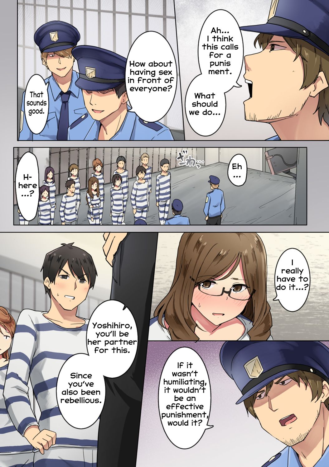 [Wakamatsu] Kangoku Zemi Kanshu ni Zettai Fukujuu o Shiirarete... Ch.3 (COMIC Ananga Ranga Vol. 48) [English] [Erozbischof] 画像番号 4