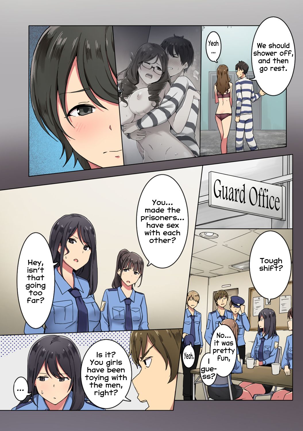 [Wakamatsu] Kangoku Zemi Kanshu ni Zettai Fukujuu o Shiirarete... Ch.3 (COMIC Ananga Ranga Vol. 48) [English] [Erozbischof] 画像番号 21