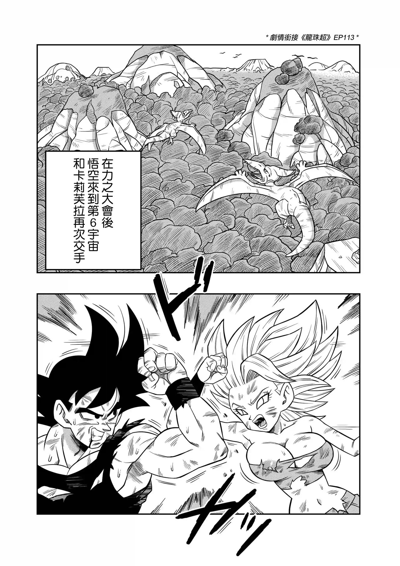 [Yamamoto] Fight in the 6th Universe!!! (Dragon Ball Super) [Chinese] [Decensored] [無修大濕] 3eme image