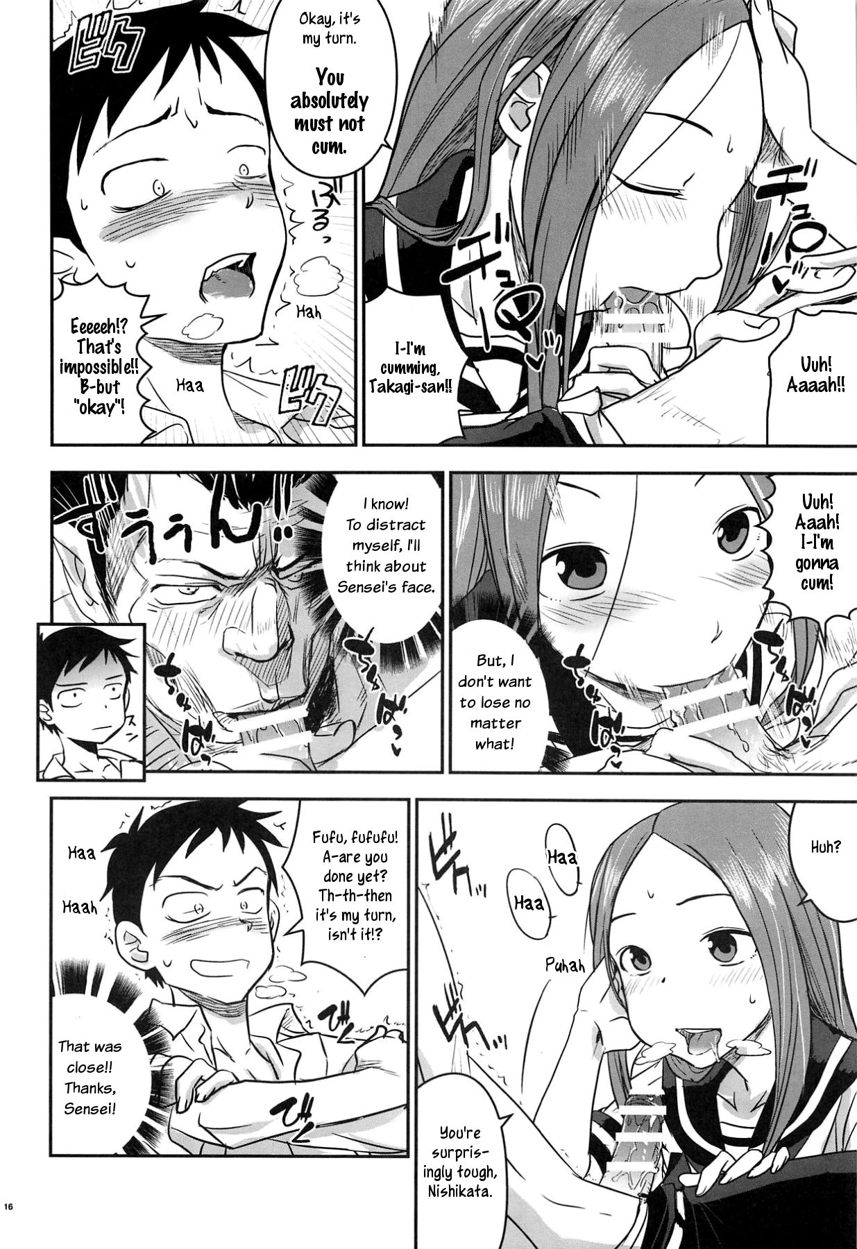 (C95) [Nanashiki (Nanase Masato)] XXXX Jouzu no Takagi-san (Karakai Jouzu no Takagi-san) (English) 이미지 번호 15