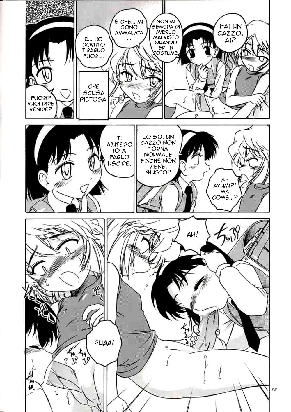 (C63) [Joshinzoku (Wanyanaguda)] Manga Sangyou Haikibutsu 06 (Detective Conan) [italian] 11eme image