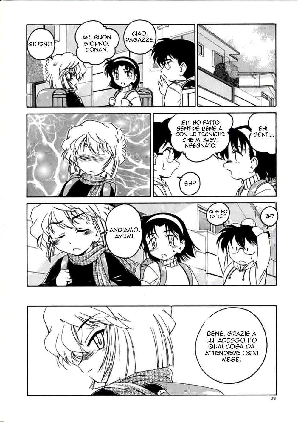 (C63) [Joshinzoku (Wanyanaguda)] Manga Sangyou Haikibutsu 06 (Detective Conan) [italian] 21eme image