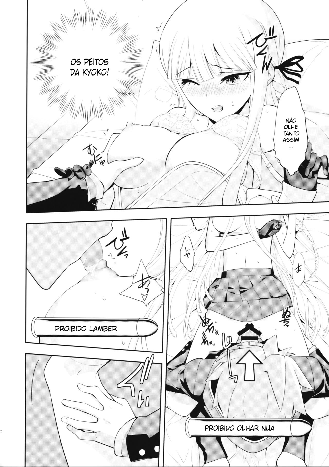 (C93) [Hapoi-Dokoro (Okazaki Takeshi)] accident 2 (Danganronpa) [Portuguese-BR] Bildnummer 19