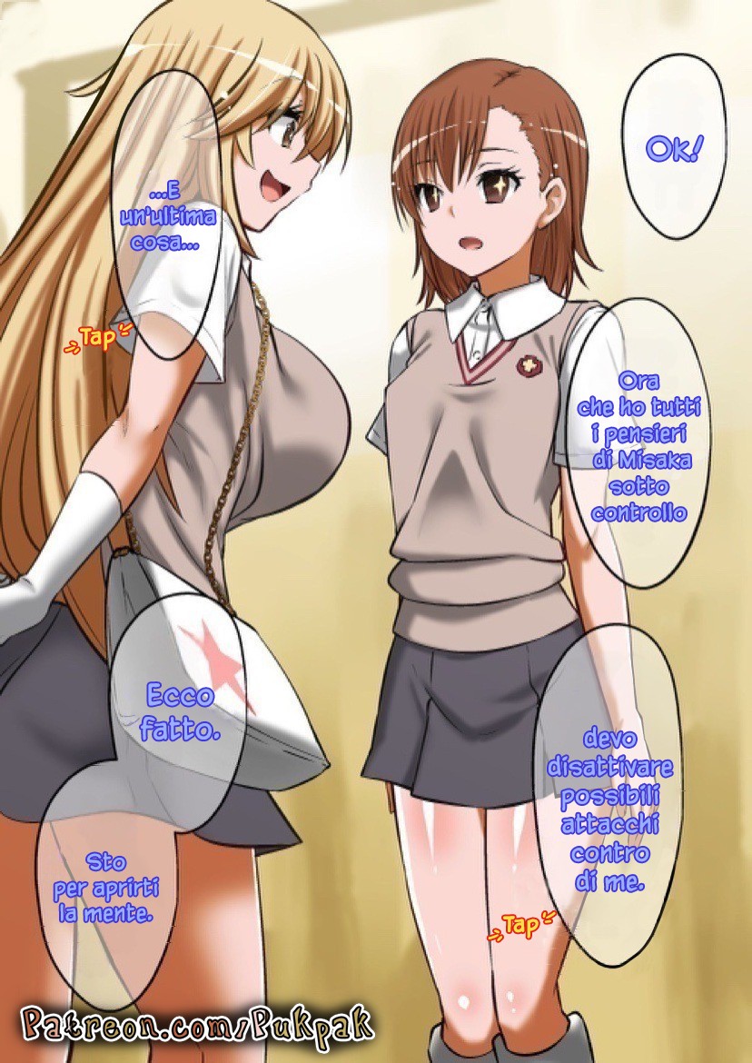 [Fanbox] [Dining] Bili Bili Masochistic Pig Project (Toaru Kagaku no Railgun) [Pukpak] [Italian] [incomplete] изображение № 3