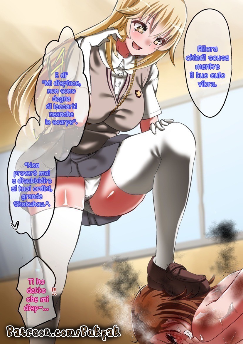 [Fanbox] [Dining] Bili Bili Masochistic Pig Project (Toaru Kagaku no Railgun) [Pukpak] [Italian] [incomplete] изображение № 12