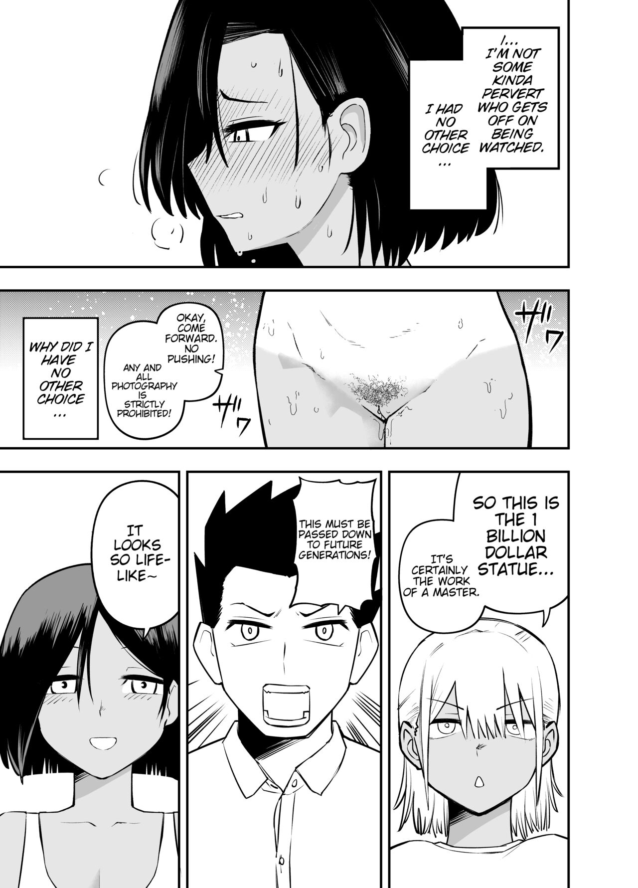 [Sochiin Shounen Gasshoudan (Ashikoshi Gakugaku Iwashi Tarou)] Watashi wa Tanin ni Mirarete Koufun suru Hentai Janai noni | I'm Not Some Pervert Who Gets Off On Being Watched!! [English] image number 11