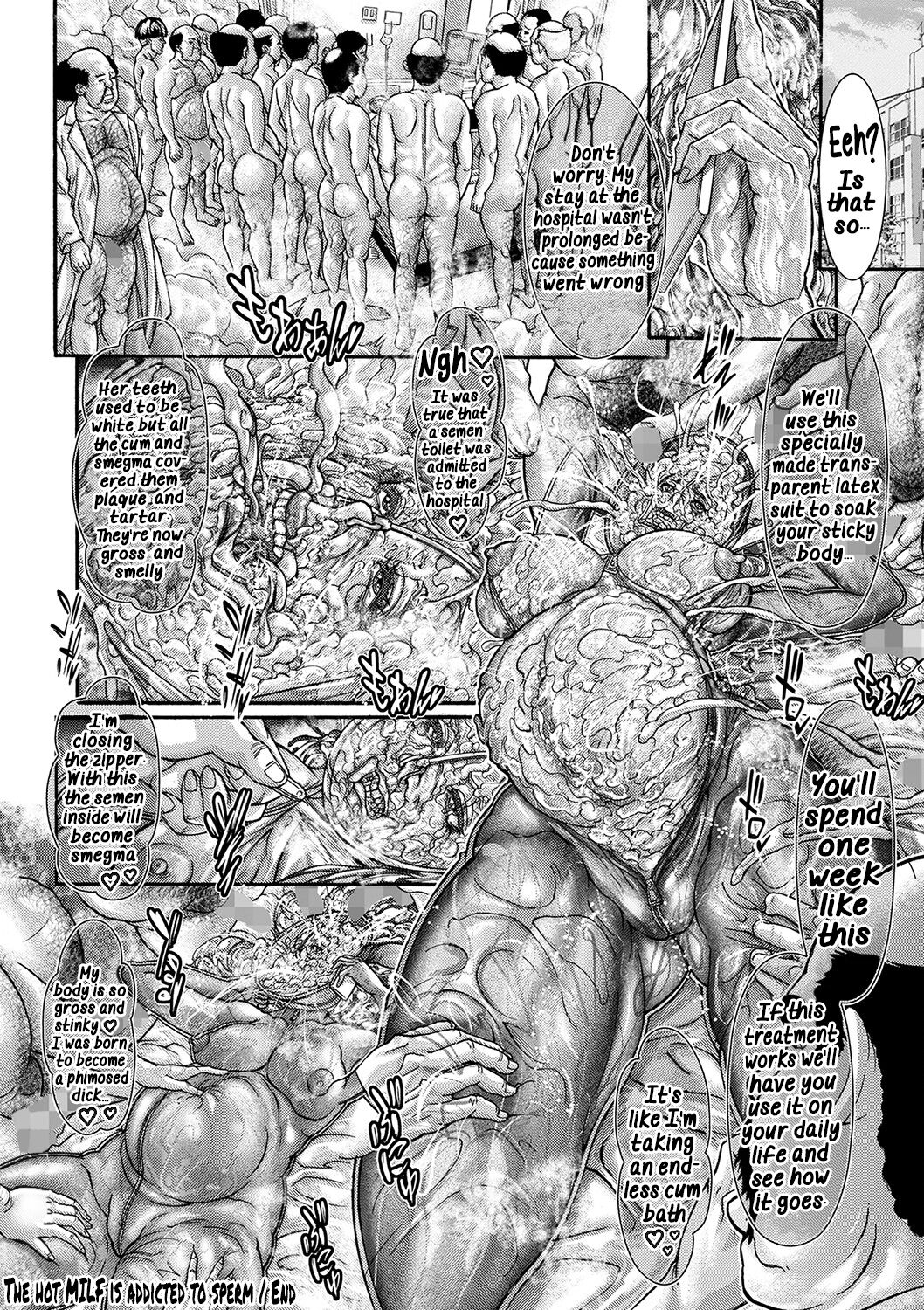[Sawada Daisuke] Seieki Chuudoku Jukujo Tsuma | The hot MILF is addicted to sperm (COMIC Masyo 2023-04) [English] изображение № 24