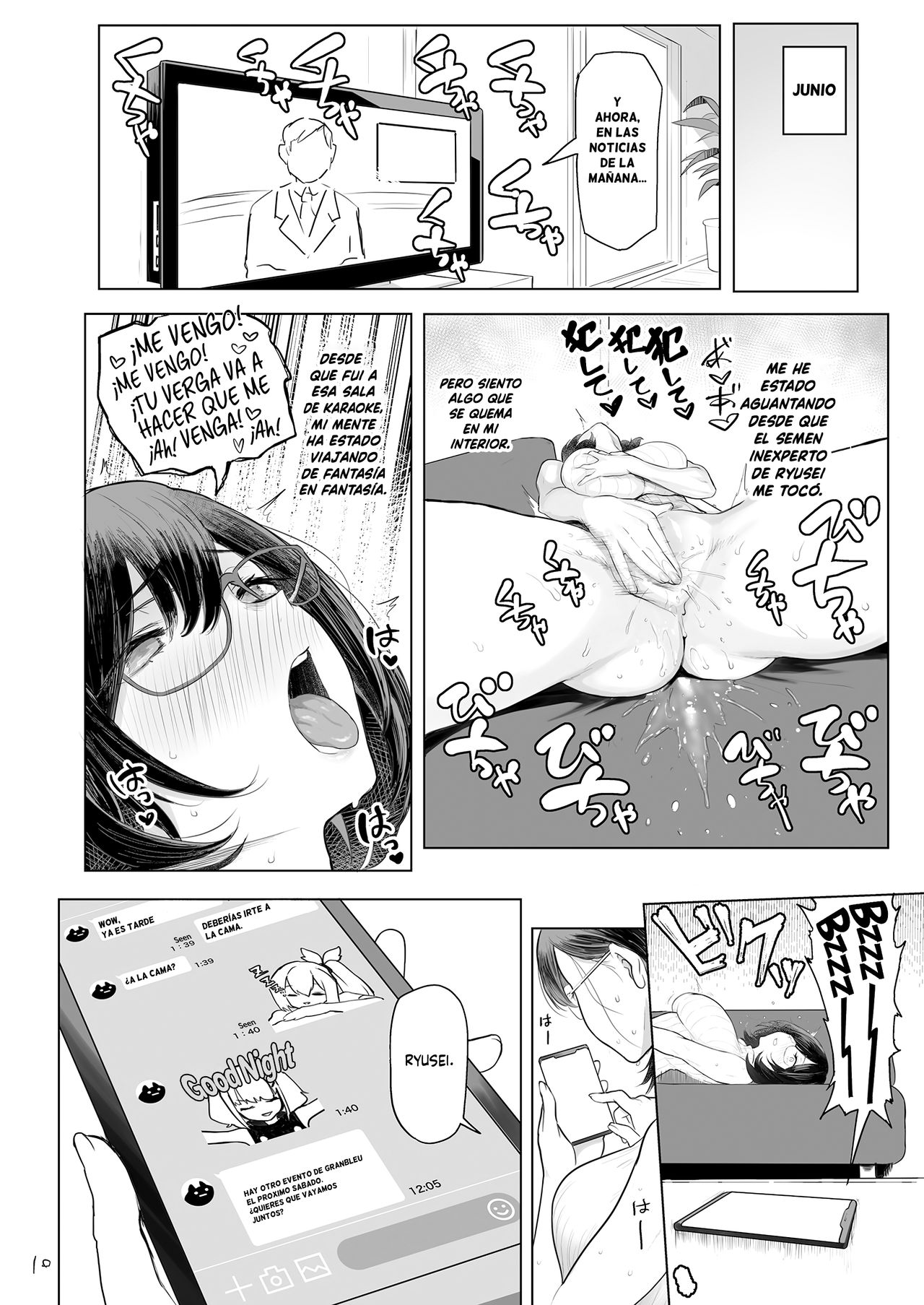 [Memeya (Meme50)] Hitozuma Haramu | Embarazando a una mujer casada [Spanish] [SketNatsu + Shirosaki Scans] [Digital] numero di immagine  12
