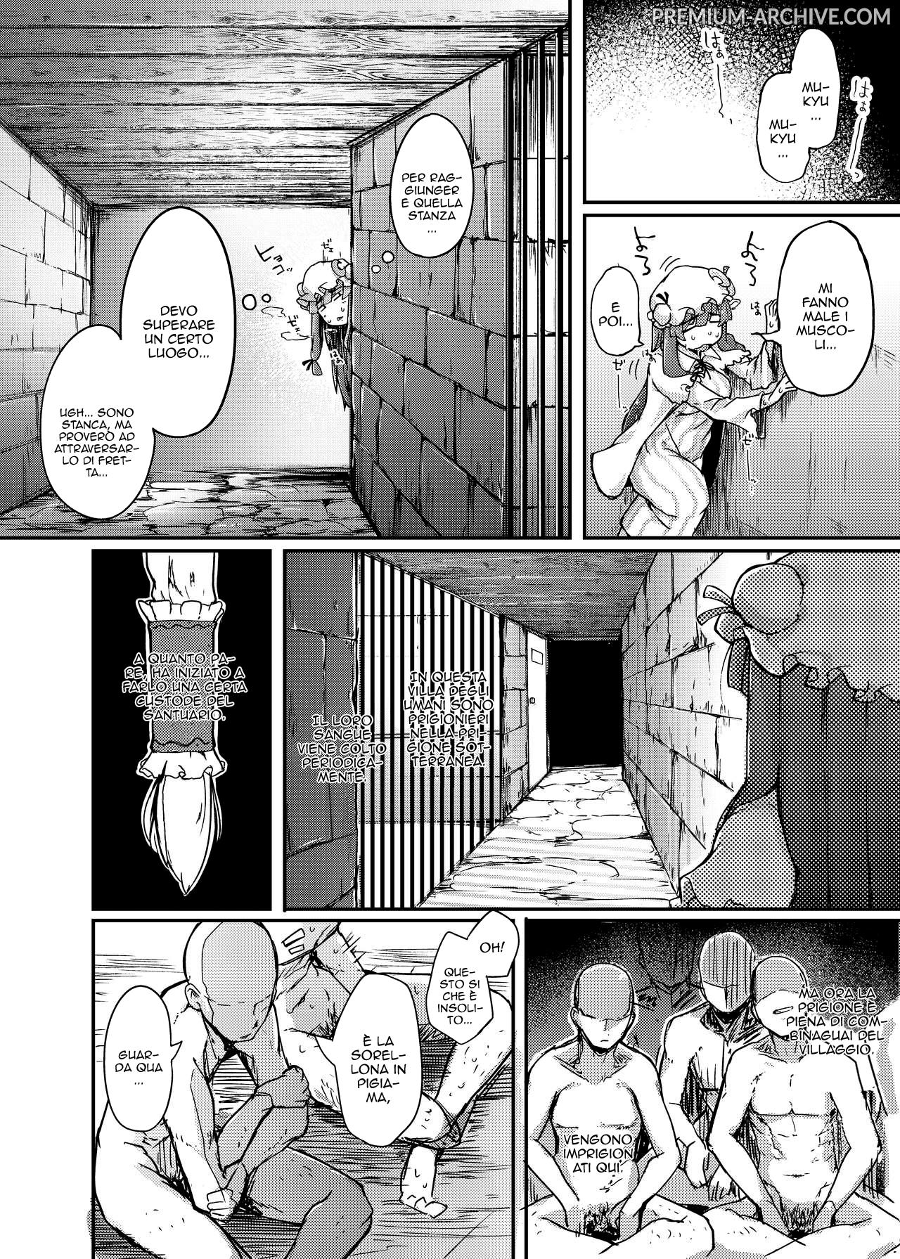 [Jikahatsudensho (flanvia)] Ana to Muttsuri Dosukebe Daitoshokan | Il Buco e la Bibliotecaria Perversa (Touhou Project) [Italian] [Digital] imagen número 4