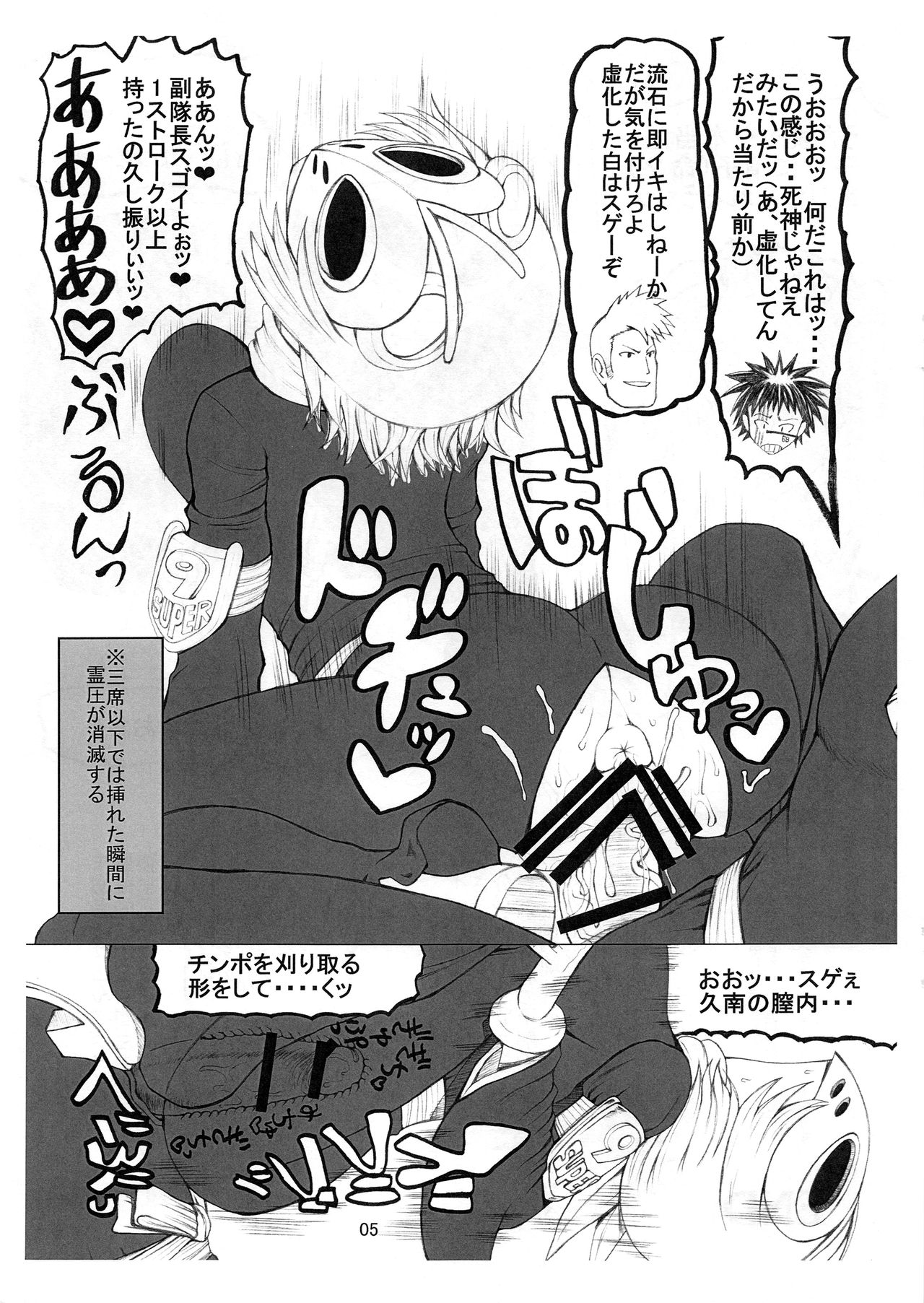 (Futaket 12) [Unagi no Nedoko (Nakano)] Xenon (Bleach) 画像番号 4