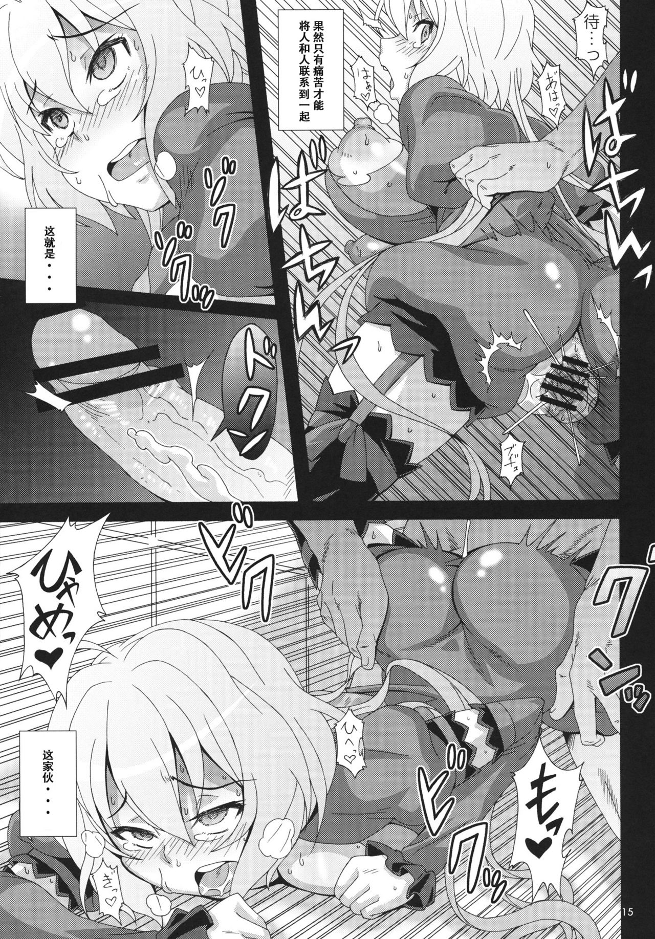 (COMIC1☆6) [Akusei-Shinseibutsu (Nori)] CRYSTAL BREAK (Senki Zesshou Symphogear) [Chinese] [假良假影个人汉化] 画像番号 17