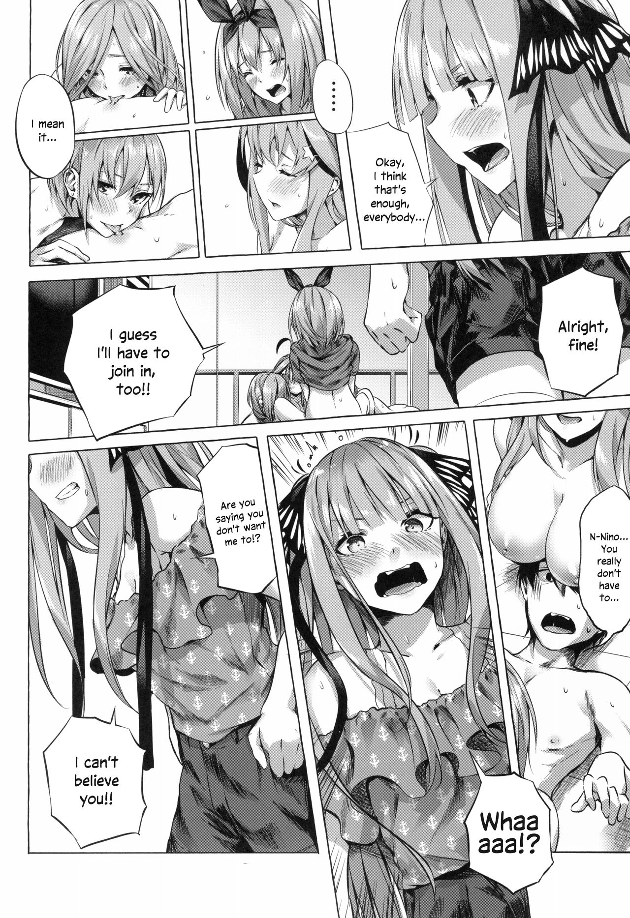 (C96) [Sawaraya Shoten (Sahara Gensei)] Gotoubun no Sorayume | A Five-Part Fantasy (Gotoubun no Hanayome) [English] image number 26