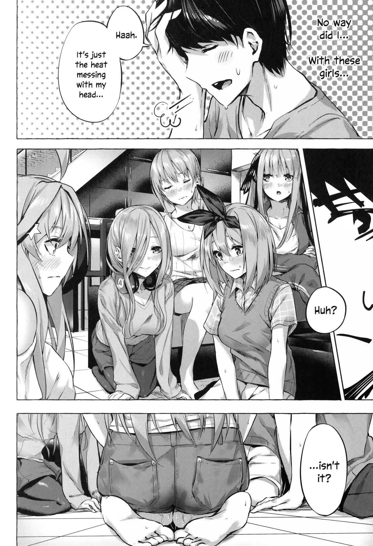 (C96) [Sawaraya Shoten (Sahara Gensei)] Gotoubun no Sorayume | A Five-Part Fantasy (Gotoubun no Hanayome) [English] image number 36