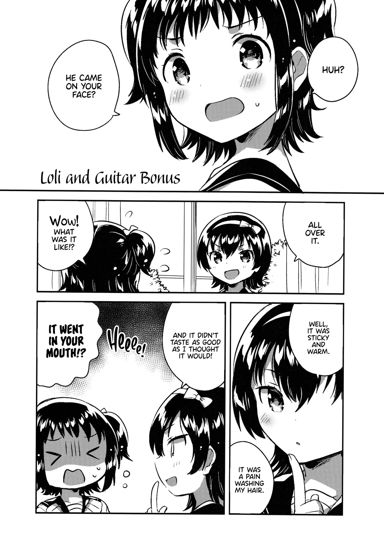 (C95) [squeezecandyheaven (Ichihaya)] Imouto wa Hikikomori no Omake + Loli to Guitar no Omake | My Little Sister Is a Shut-in Bonus Story + Loli and Guitar Bonus Story (Shoujo no D ~squeezecandyheaven Soushuuhen~) [English] =TLL + Fucked Silly= 画像番号 11