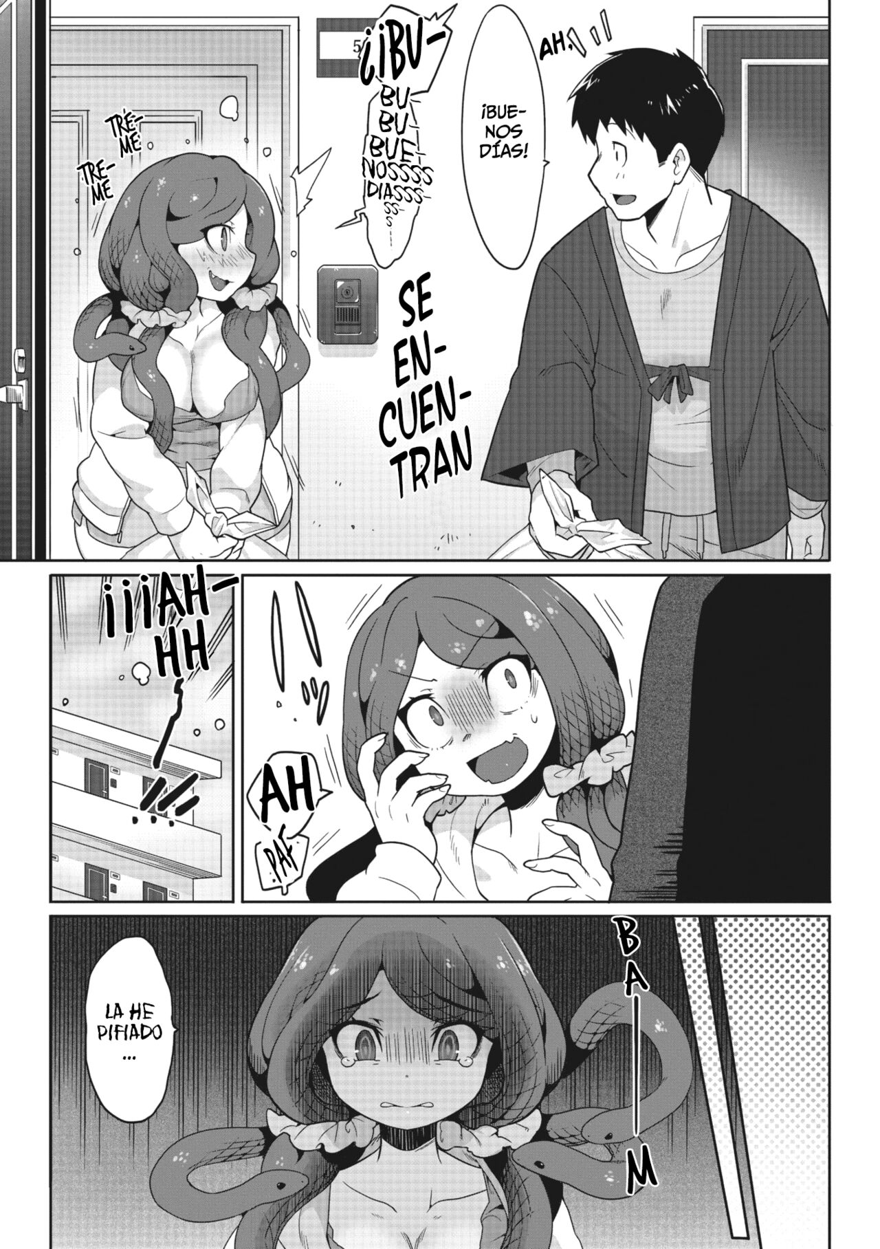 [Sanjiro] Mitsumenaide, Dakishimete. | Hazme El Amor, Pero No Me Mires (COMIC GAIRA Vol. 12) [Spanish] [Horchata Scans] numero di immagine  3