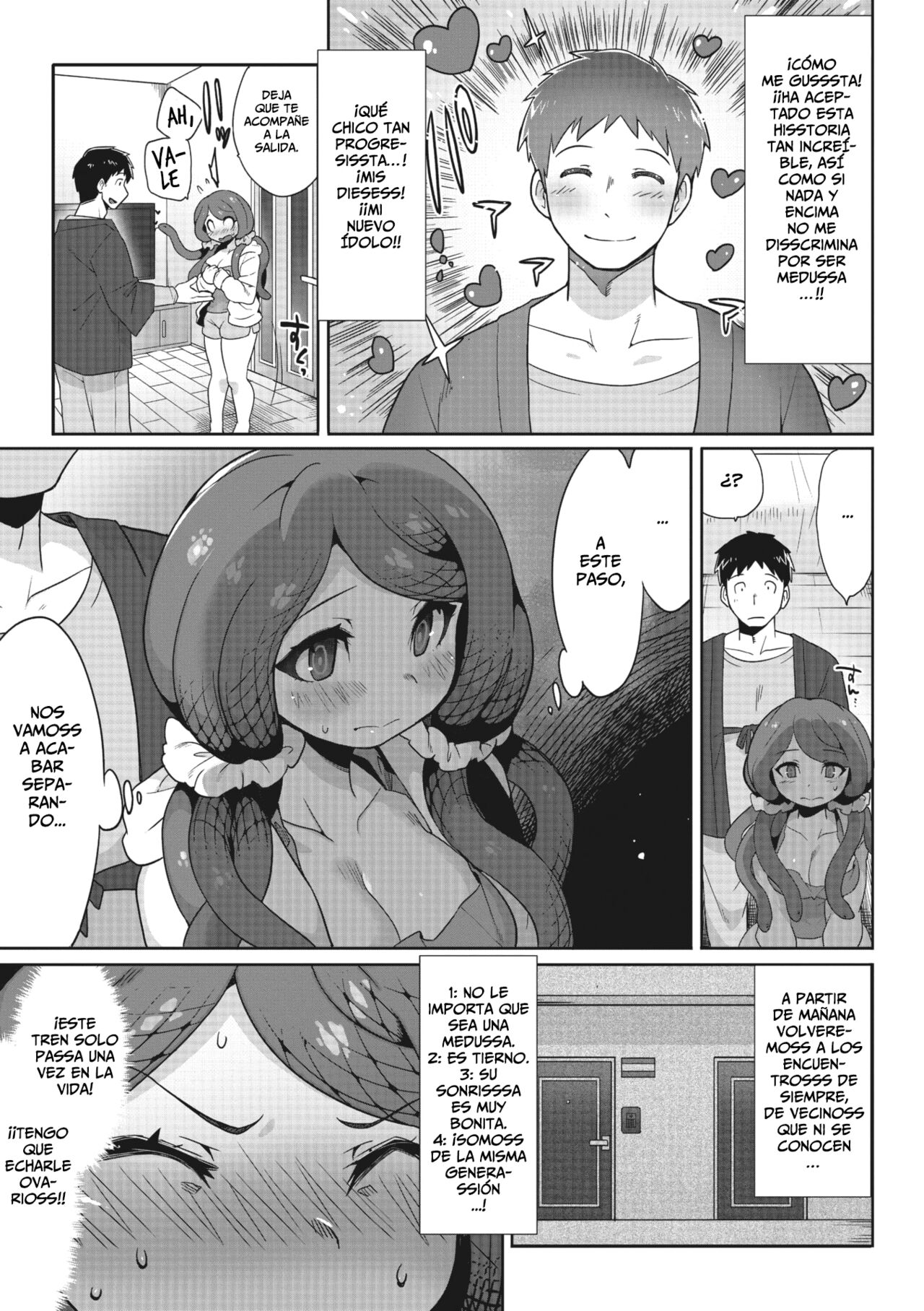 [Sanjiro] Mitsumenaide, Dakishimete. | Hazme El Amor, Pero No Me Mires (COMIC GAIRA Vol. 12) [Spanish] [Horchata Scans] numero di immagine  7