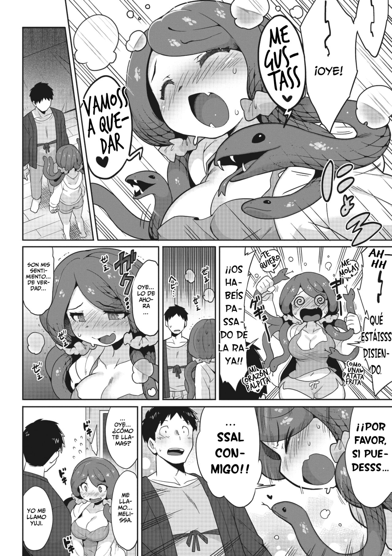 [Sanjiro] Mitsumenaide, Dakishimete. | Hazme El Amor, Pero No Me Mires (COMIC GAIRA Vol. 12) [Spanish] [Horchata Scans] numero di immagine  8