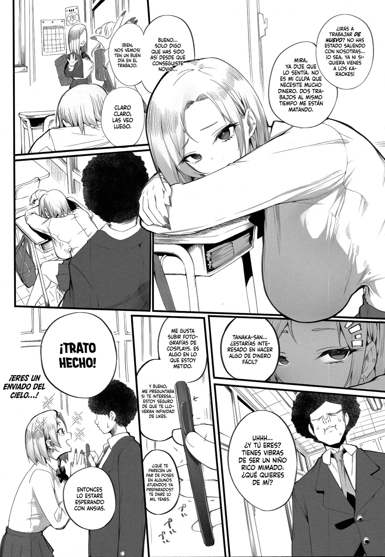 (C101) [Armadillo (Renji)] Kinsae Hareba Cosplay demo Hamete mo Kureru Gal o Te ni Iremashita | Encontré a una Gyaru que hace Cosplay e incluso Coge por Dinero [Spanish] [Naruhodo!] 画像番号 6