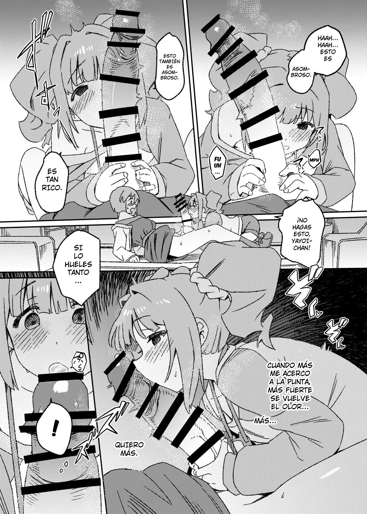 [Suimitsutou Koubou (Momo no Suidousui)] Yuki Chinpo Futanari Yukiho no Nioi de Yayoi ga Trip shichau Hon (THE iDOLM@STER) [Spanish] [Intruso] [Digital] 图片编号 14