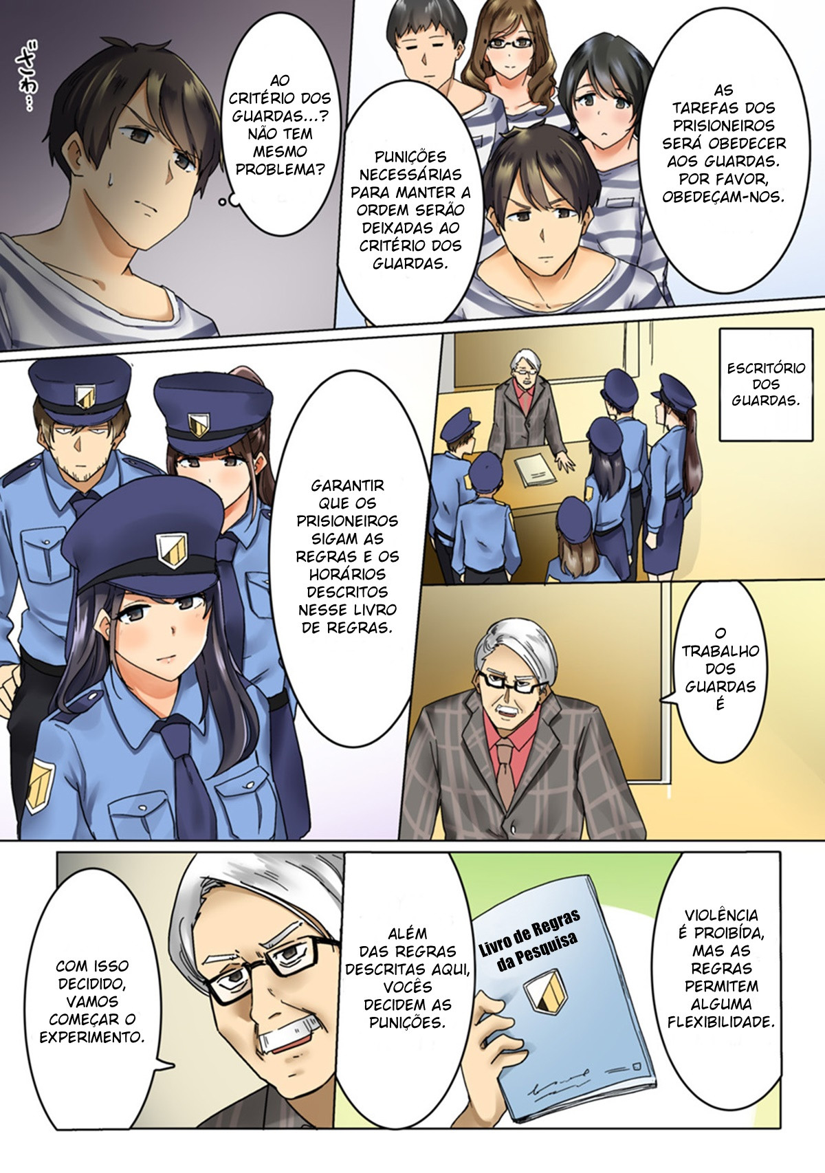 [Wakamatsu] Kangoku Zemi Kanshu ni Zettai Fukujuu o Shiirarete... Ch.1 (COMIC Ananga Ranga Vol. 44) [Portuguese-BR] imagen número 6